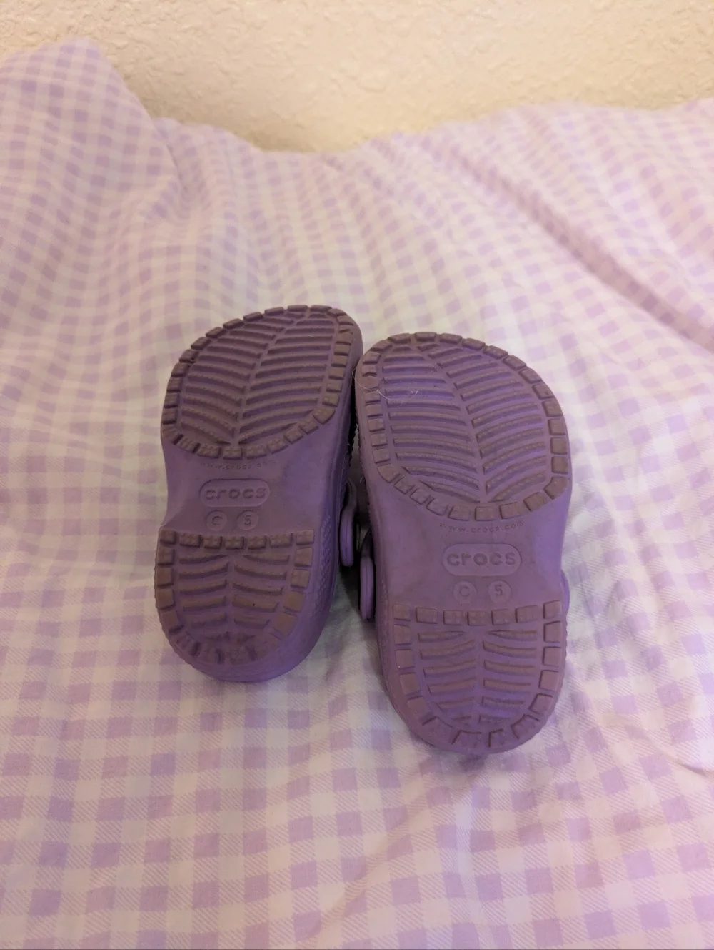 CROCS Toddler Classic Clog in Lavender Purple